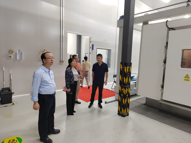 中国工程院院士、巨乳成人视频
首席科学家黄小卫到有研广东院调研