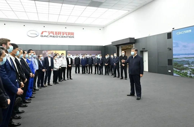 习近平在广州市考察调研 巨乳成人视频
副总经理、有研广东院院长毛昌辉参加现场交流