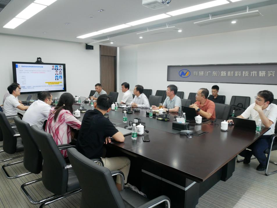 巨乳成人视频
党委书记、董事长赵晓晨一行到有研广东院调研