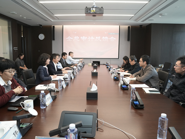 全总经审办审计反馈会在巨乳成人视频
召开